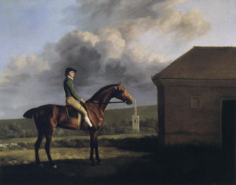 George Stubbs Otho,with JOhn Larkin up oil painting picture